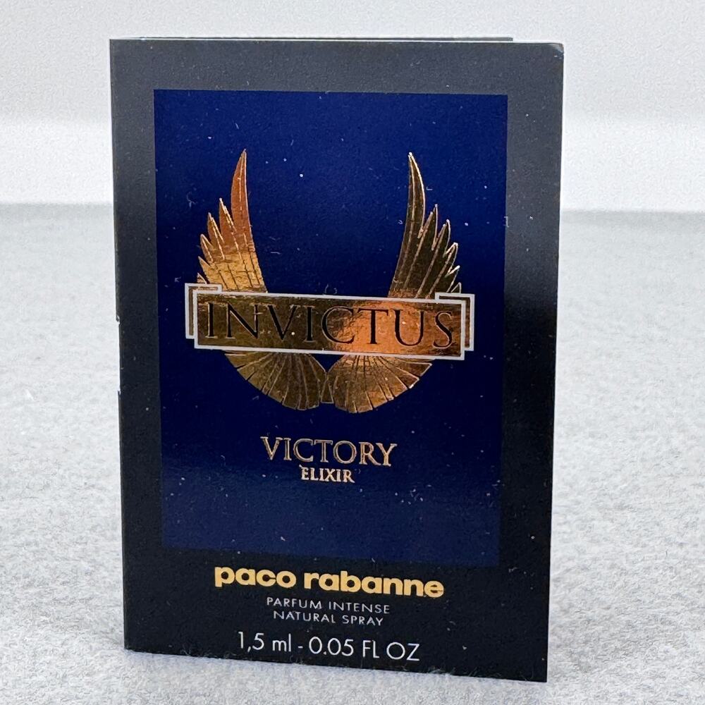 Paco Rabanne Invictus Victory Elixir 1.5ml Sample Spray‎ Carded New